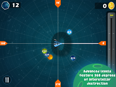 Angle Asteroids - Fingerprint 1.1.36 screenshot 13