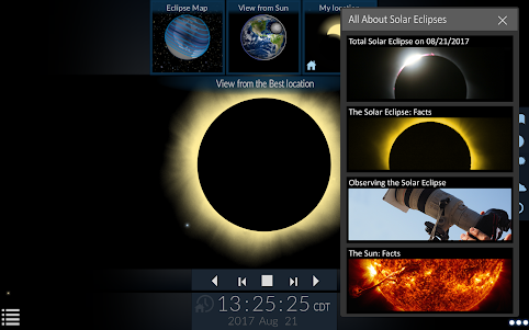 Solar Eclipse by Redshift  screenshot 7