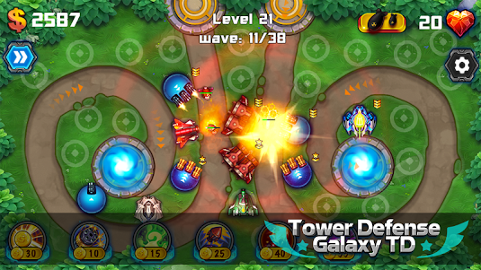 Tower Defense: Galaxy TD 1.4.2 screenshot 9