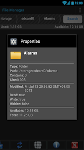 File Manager 1.2 screenshot 8