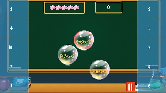 Learn Algebra Bubble Bath Game 56 screenshot 13