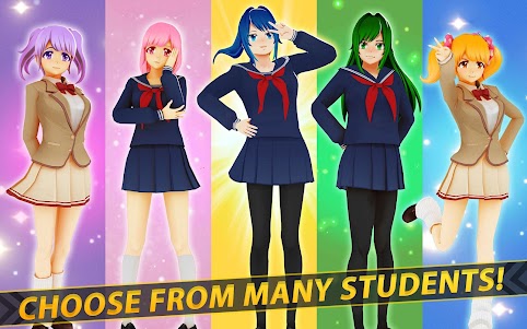 Anime Girl Run - Yandere Love 3.1.0 screenshot 9