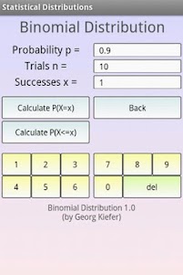 Statistics Calculator 2.9 screenshot 3