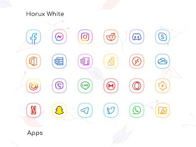 Horux White - Icon Pack 5.2 screenshot 15