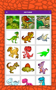How to draw cute dinosaurs ste 3.2 screenshot 18