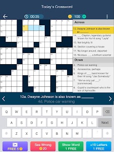 Daily Themed Crossword Puzzles 1.696.0 screenshot 12