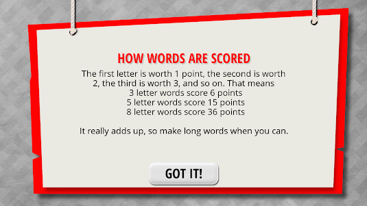 Letteremix, the Word Game 1.0070 screenshot 3