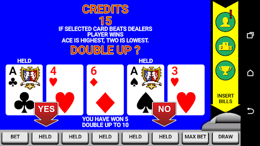 Video Poker Classic Double Up 6.24 screenshot 2