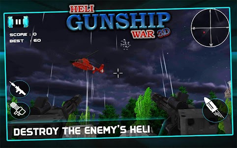 Heli Gunship War 3D 1.0 screenshot 13