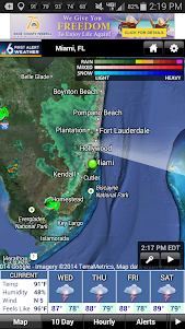 NBC 6 South Florida Weather 2.8.3 screenshot 1
