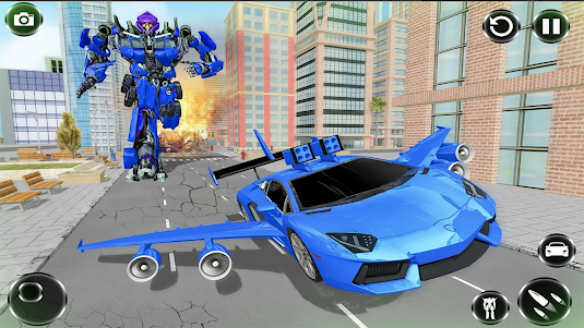 Flying Car Games Transformers 1.2.1 screenshot 2