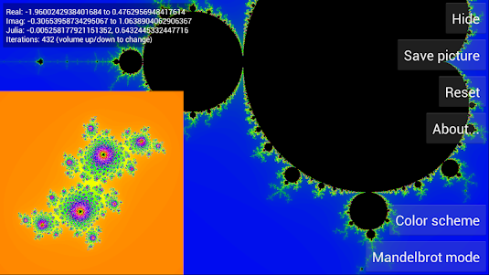 Mandelbrot Explorer 1.7-2022-09-16 screenshot 5