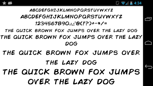 Fonts for FlipFont 50 Written  screenshot 5