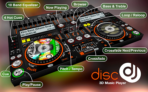 DiscDj 3D Music Player - 3D Dj v11.0.2s screenshot 17