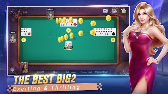 POP Big2 — Capsa Banting poker 1.3.5 screenshot 2