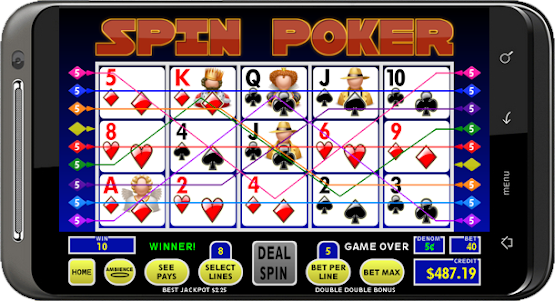 Spin Poker 1.1.0 screenshot 4