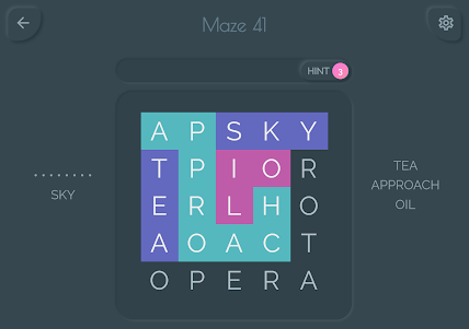 Word Maze 1.0.2 screenshot 12
