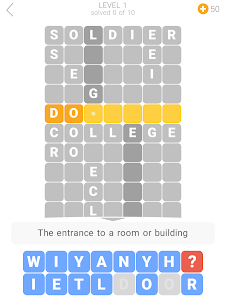 Word Tower Crosswords 1.0.2 screenshot 8