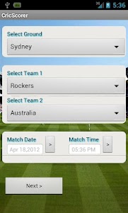 Cricket Scorer 4.0 screenshot 7