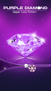 Purple Diamond Flower Zipper 2.6 screenshot 4