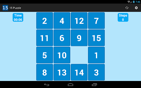 15 Puzzle 2.0.0 screenshot 14