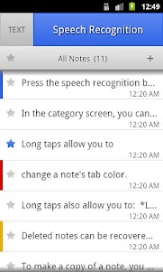 ListNote Speech-to-Text Notes 8.86 screenshot 2