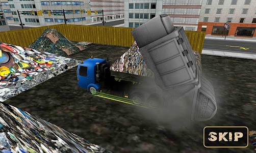 3D Garbage Truck Driver 1.0 screenshot 1