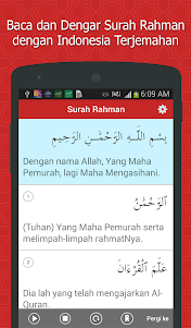 Surah Rehman Bahasa Indonesia 1.0 screenshot 3