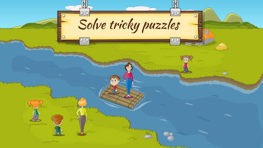 River Crossing - Logic Puzzles 1.2.3 screenshot 7