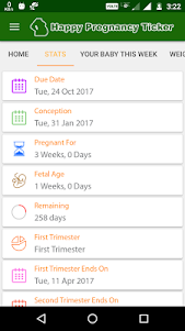 Happy Pregnancy Ticker 3.4 screenshot 1