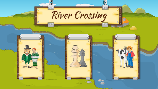 River Crossing - Logic Puzzles 1.2.3 screenshot 1