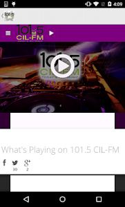 Today's Hit Music 101.5 CIL-FM v4.21.0.4 screenshot 2