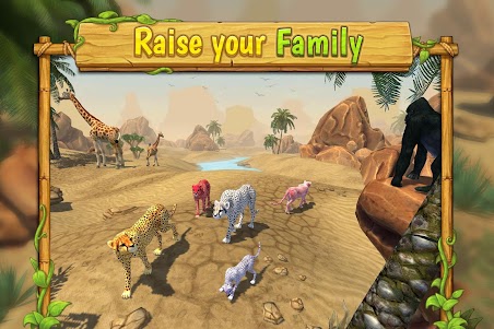 Cheetah Family Animal Sim 12 screenshot 1