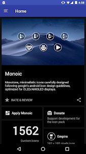 Monoic White Minimal Icon Pack 7.7.3 screenshot 4