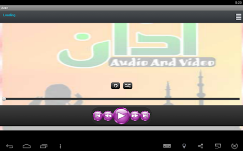 Azaan Audio / Videos 1.2 screenshot 3