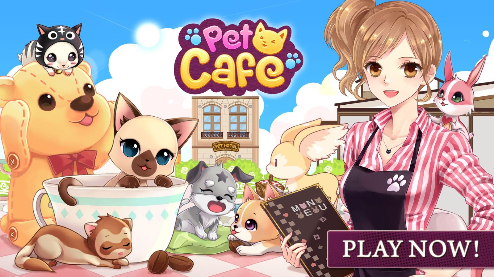 Pet Cafe. Город питомцев игра. Прохождение игры Pet Cafe 1 кафе. Андроид Pet Cafe - животное ресторан игры на приготовление.