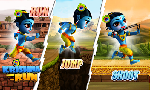 Krishna Run: Adventure Runner  screenshot 1