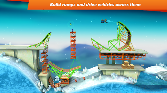 Bridge Constructor Stunts  screenshot 6