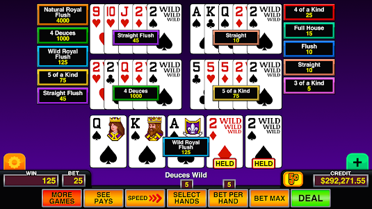 Video Poker Multi Pro Casino 1.8 screenshot 18