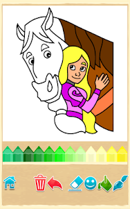 Princess Coloring Game 16.8.4 screenshot 3