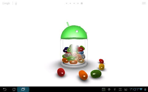 3D Jelly Bean Live Wallpaper 2.1 screenshot 3