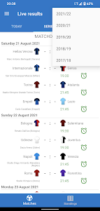 Live Scores for Serie A Italy 3.2.9 screenshot 8