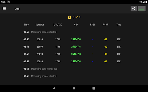 Cell Signal Monitor Pro 6.0.12 screenshot 7