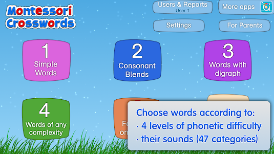 Montessori Words & Crosswords 2.1.0 screenshot 22