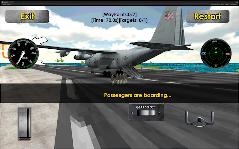 Flight Sim: Transport Plane 3D 1.15 screenshot 18