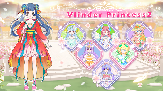 Vlinder Princess2 dressup game 1.1.50 screenshot 13