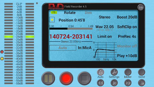 Field Recorder 9.8 screenshot 4