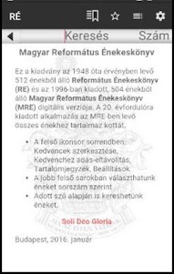 Magyar Református Énekeskönyv  screenshot 1