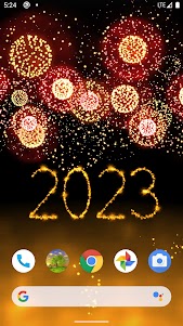 New Year 2023 Fireworks 4D 7.1.2 screenshot 4