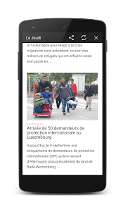 Luxembourg News- Newspapers 2.0 screenshot 6
